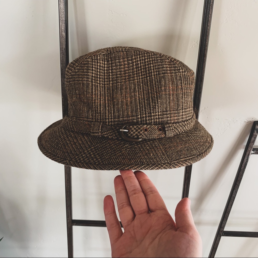 Plaid Vintage Hat - Picture 3 of 5